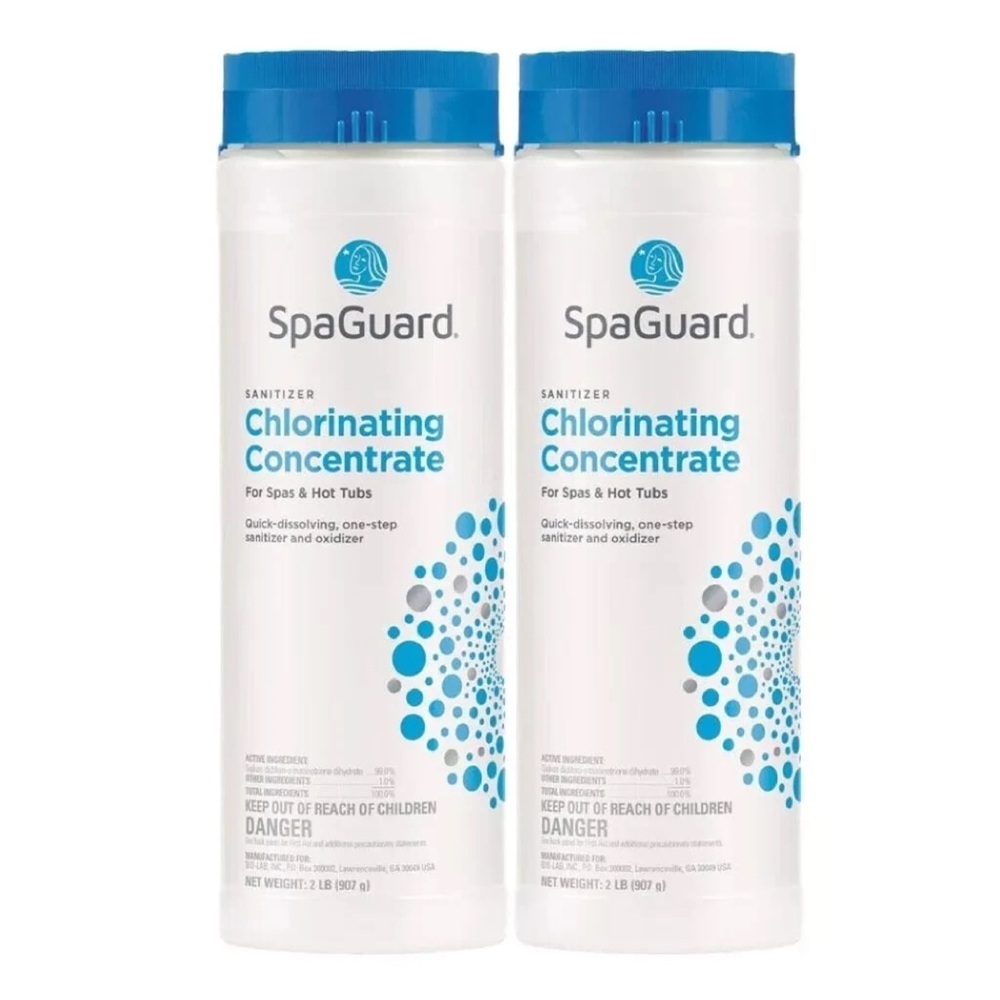 SpaGuard Spa Chlorinating Concentrate for Spas & Hot Tubs One Step Sanitizer